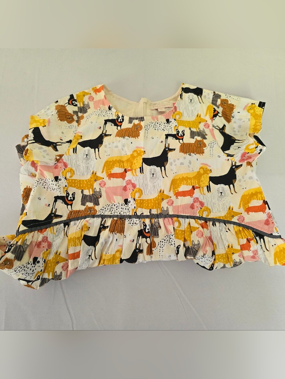 Pink Chicken New York Dog Dress Size 10Y